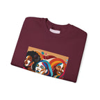 Women Faces Crewneck Sweatshirt