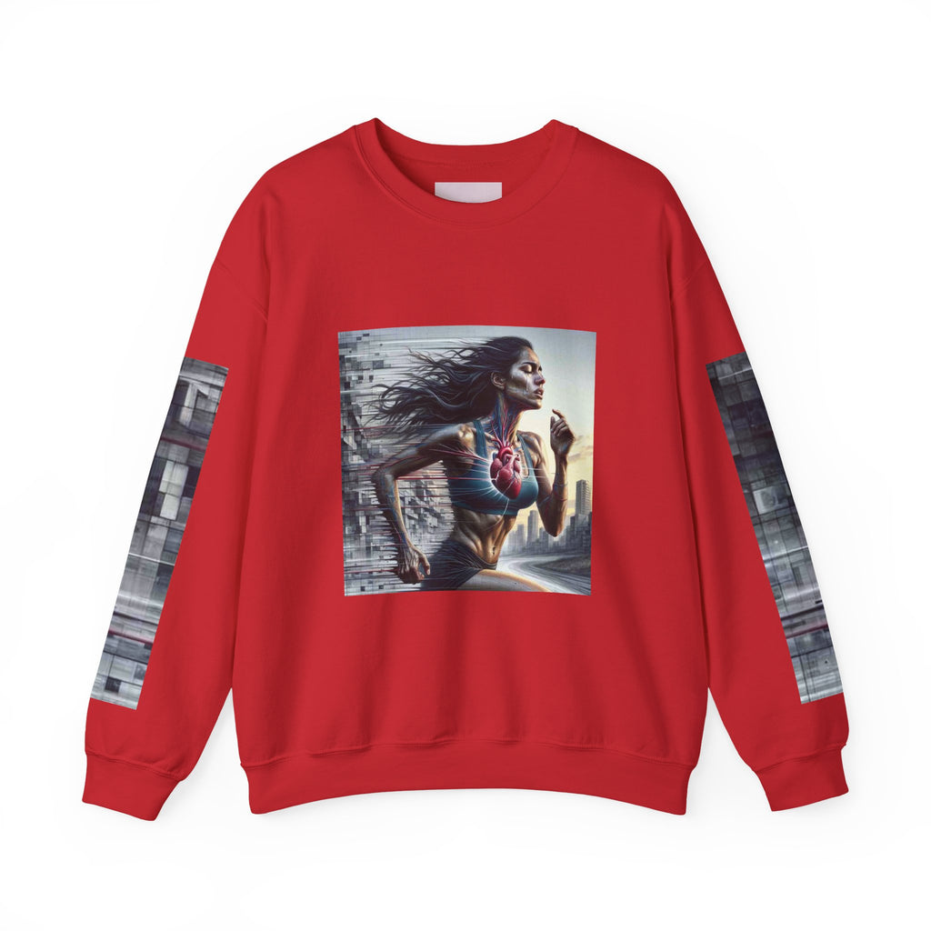 Motivational Runner Crewneck Sweatshirt