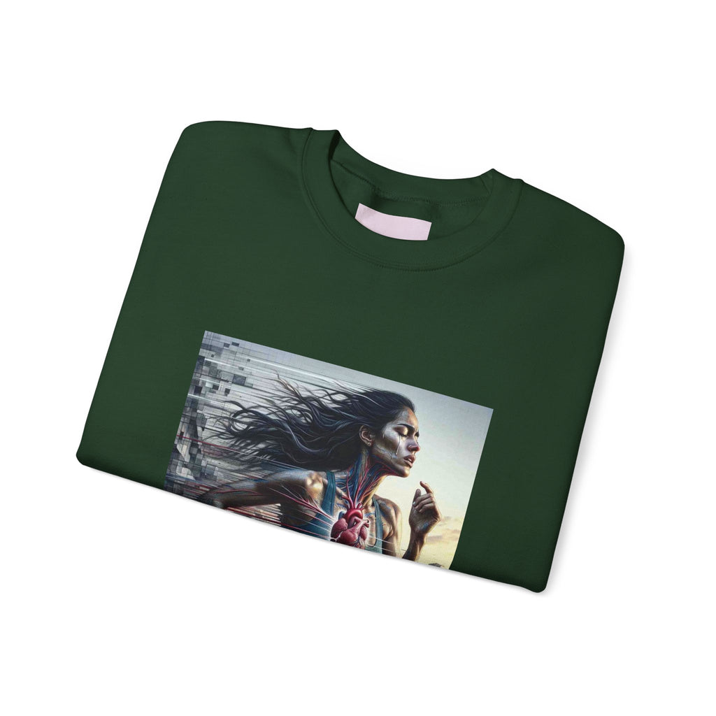 Motivational Runner Crewneck Sweatshirt