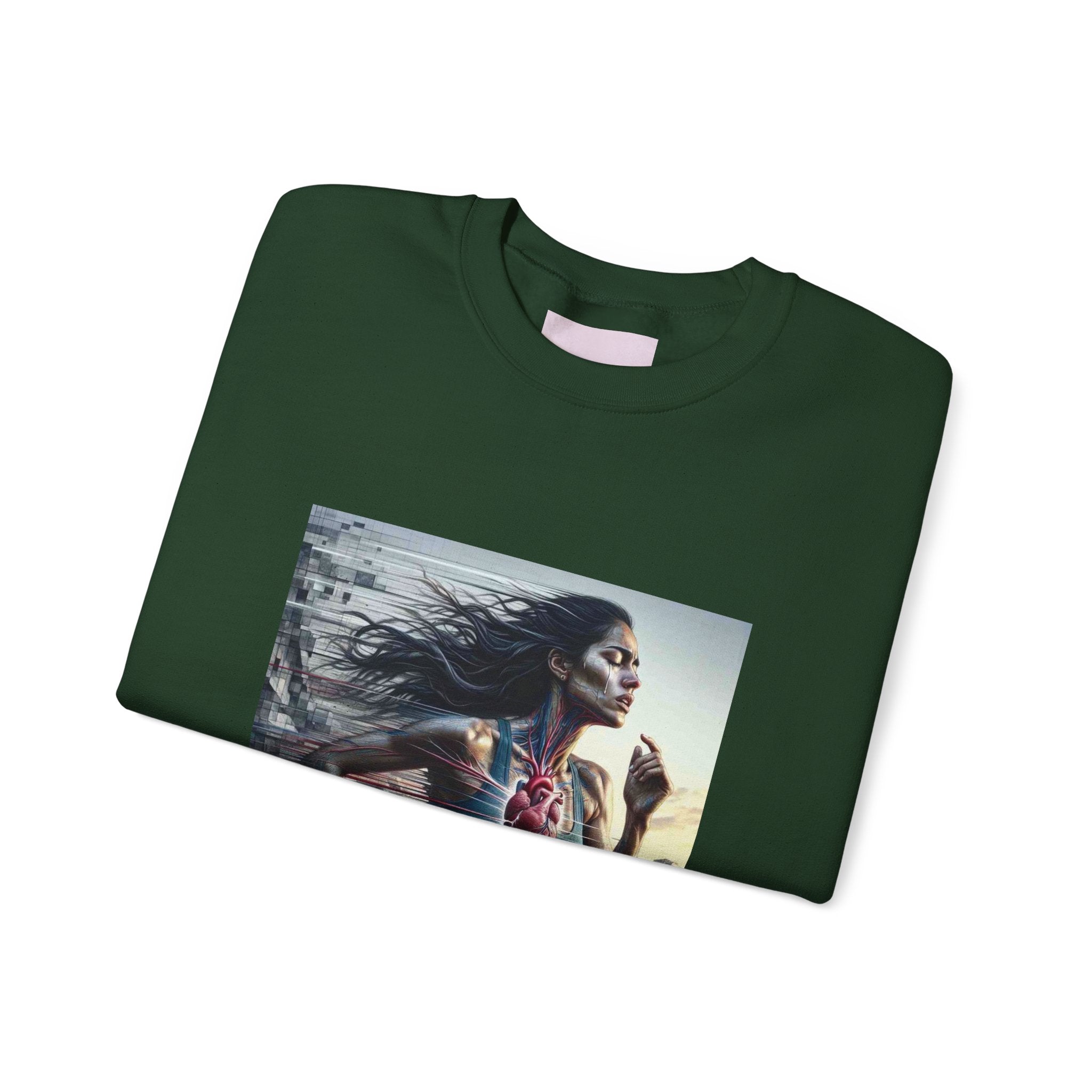 Motivational Runner Crewneck Sweatshirt