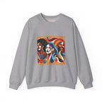 Women Faces Crewneck Sweatshirt