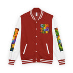 House of Anitraz's - Jigsaw Sunburst Heavyweight Letterman Jacket