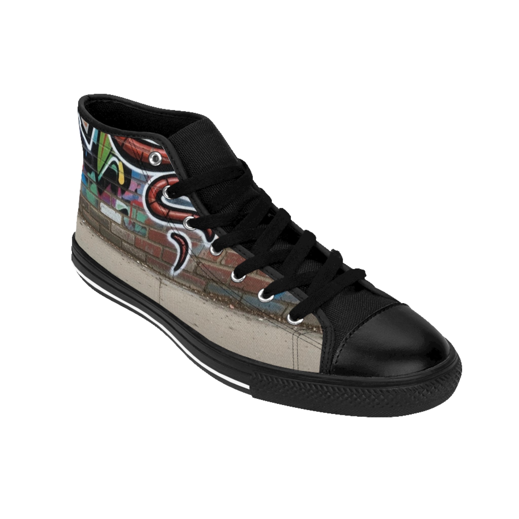 House of Anitraz's - Graffiti on the Brick Wall Sneakers