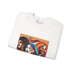 Women Faces Crewneck Sweatshirt