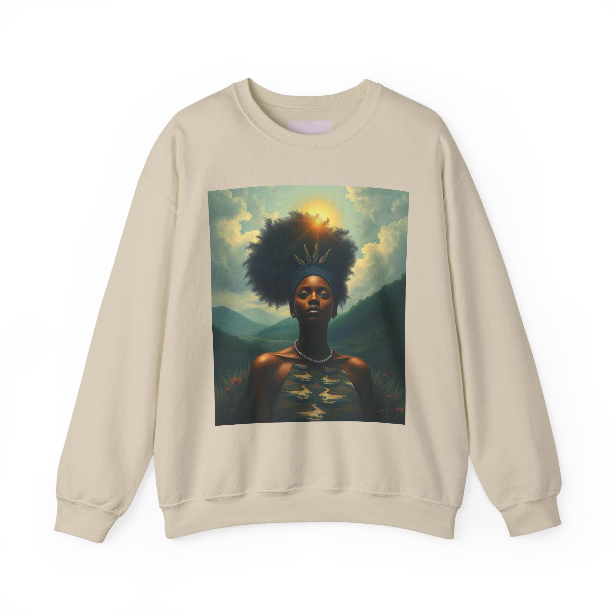 Afro Goddess Crewneck Sweatshirt