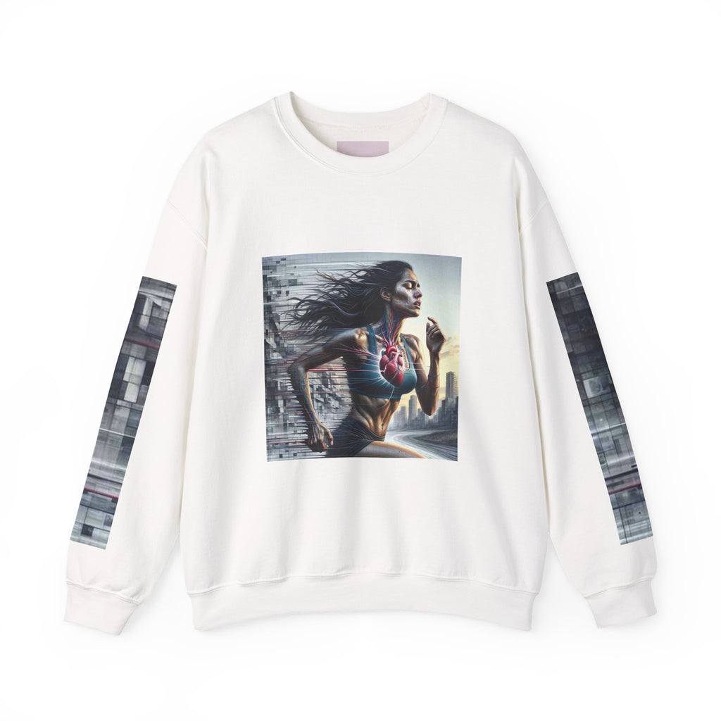 Motivational Runner Crewneck Sweatshirt