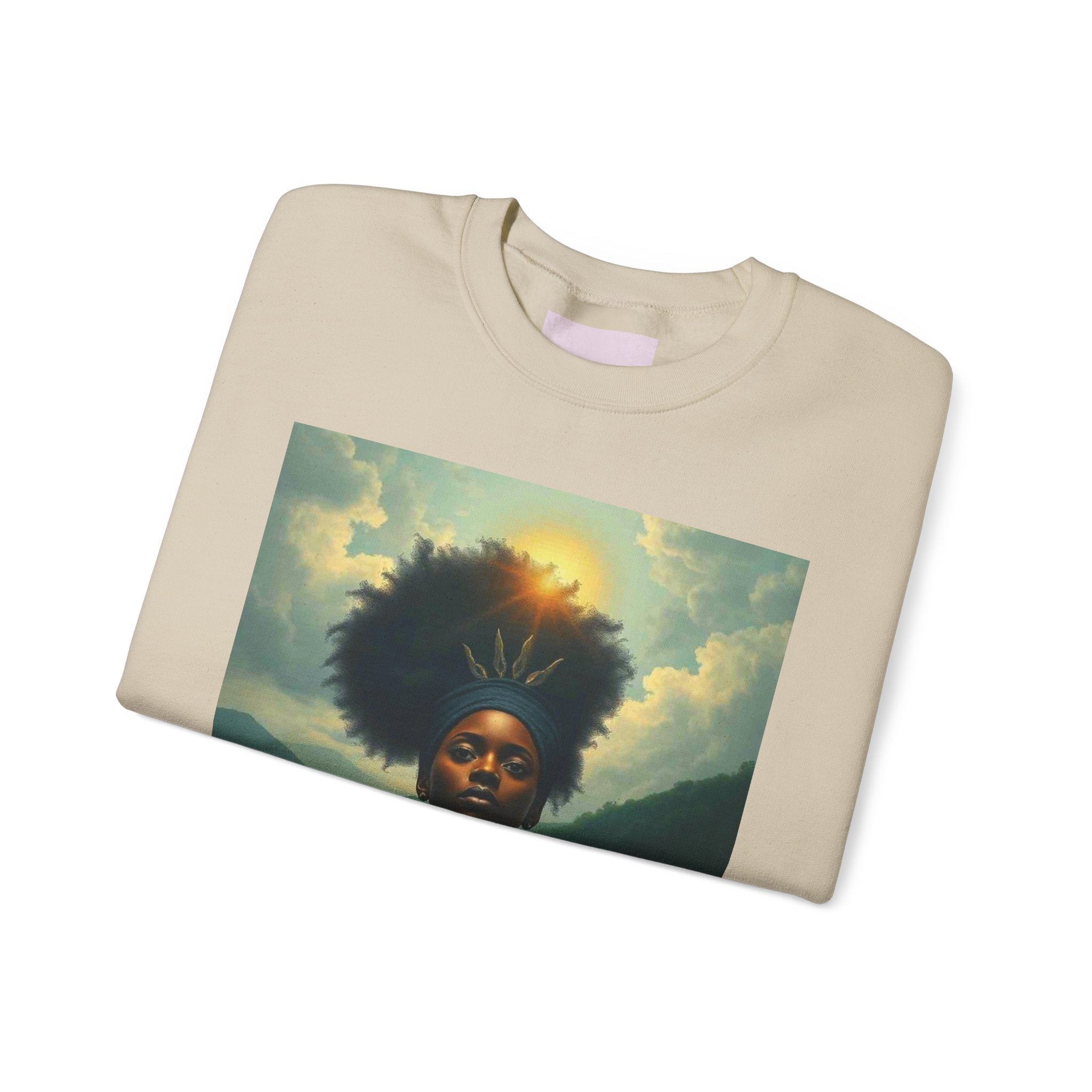 Afro Goddess Crewneck Sweatshirt
