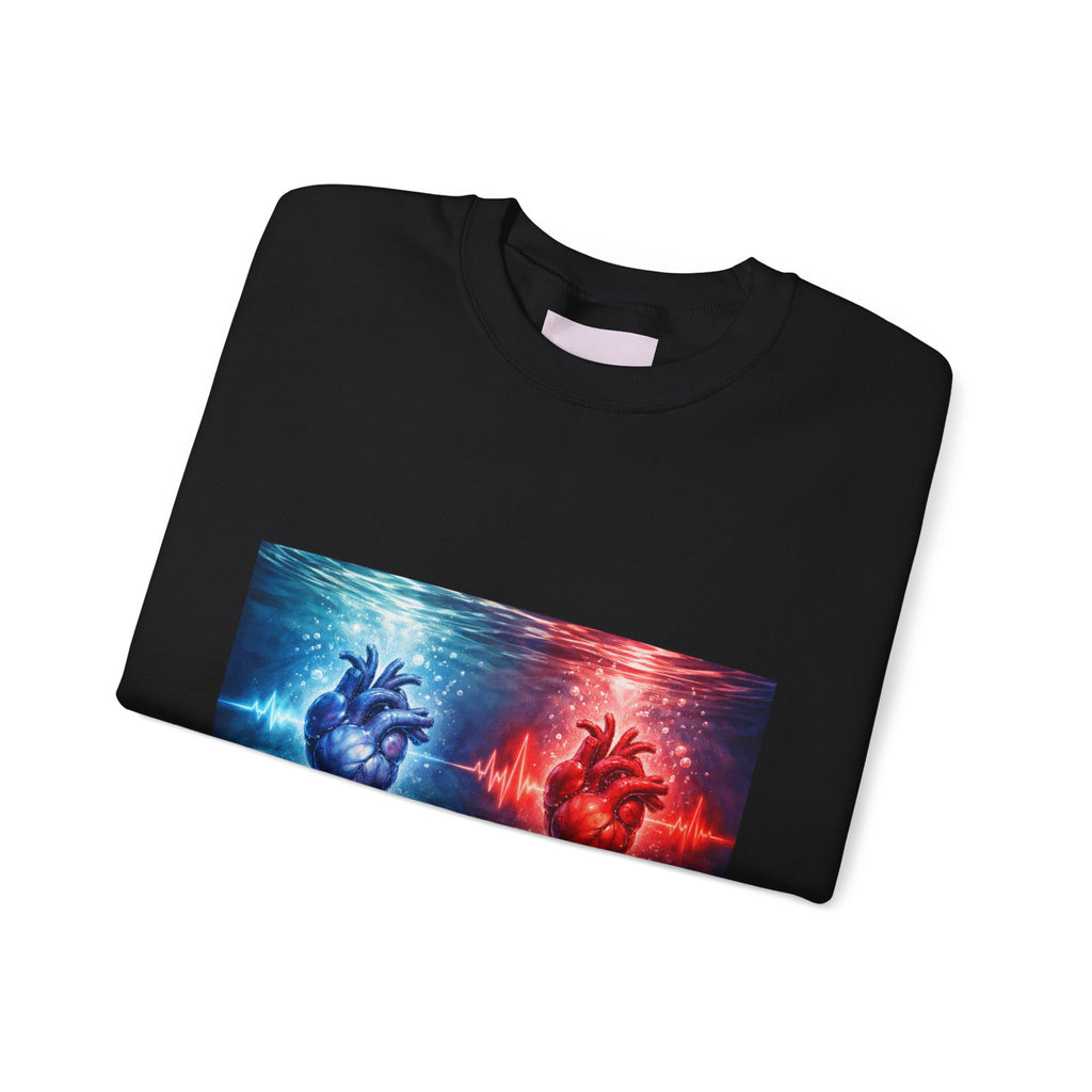 Heartbeat Copy Anatomy Crewneck Sweatshirt