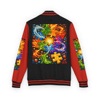 House of Anitraz's - Jigsaw Sunburst Heavyweight Letterman Jacket