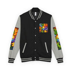 House of Anitraz's - Jigsaw Sunburst Heavyweight Letterman Jacket