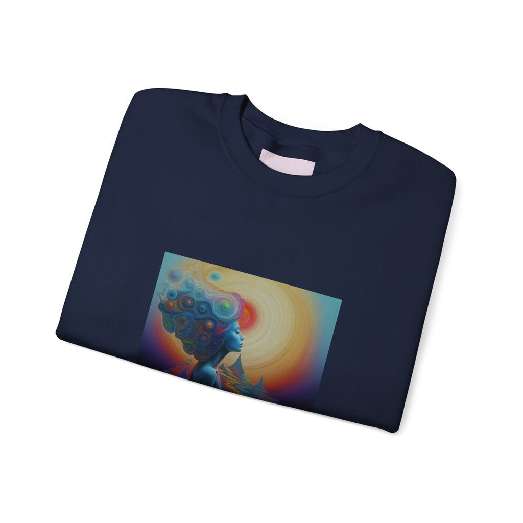 Focused Goddess Crewneck Sweatshirt