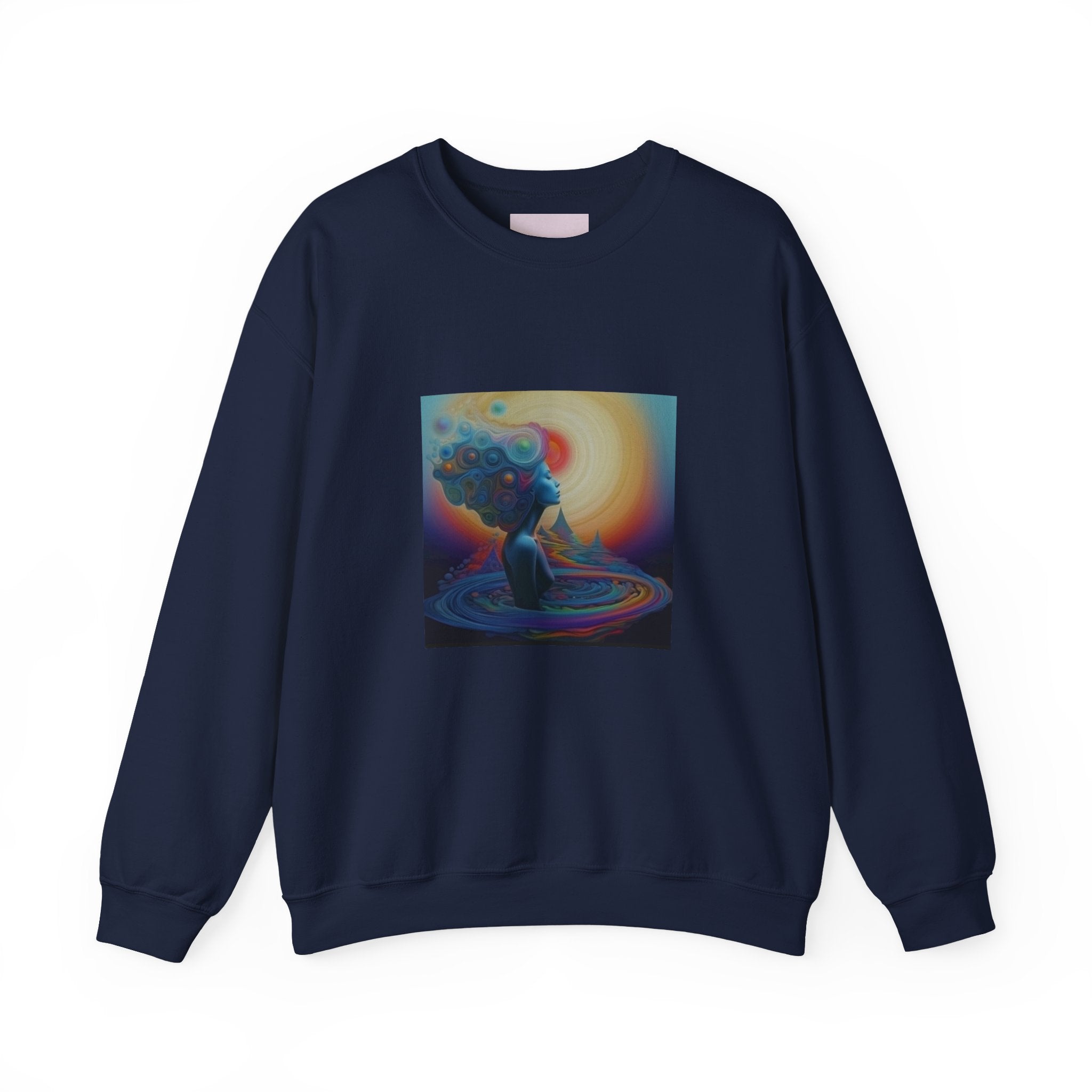 Focused Goddess Crewneck Sweatshirt