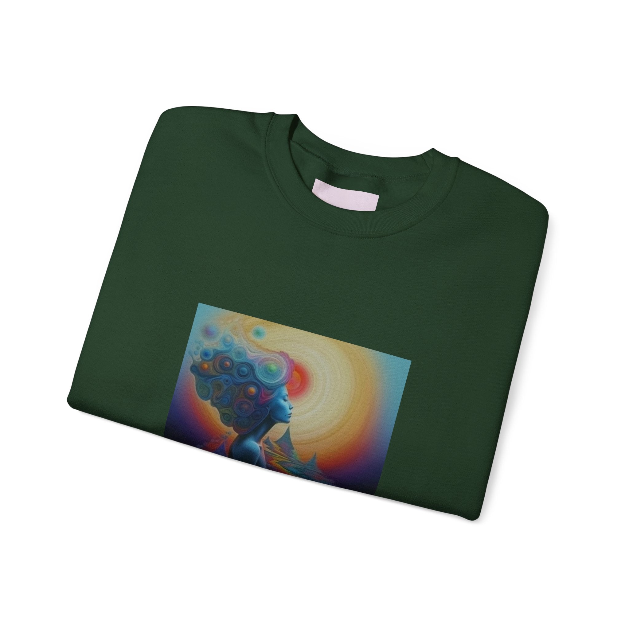 Focused Goddess Crewneck Sweatshirt