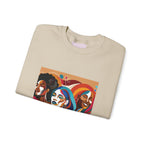 Women Faces Crewneck Sweatshirt