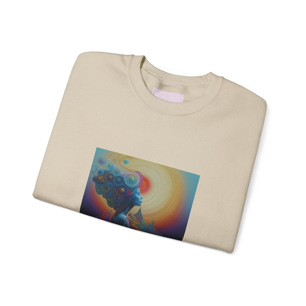 Focused Goddess Crewneck Sweatshirt