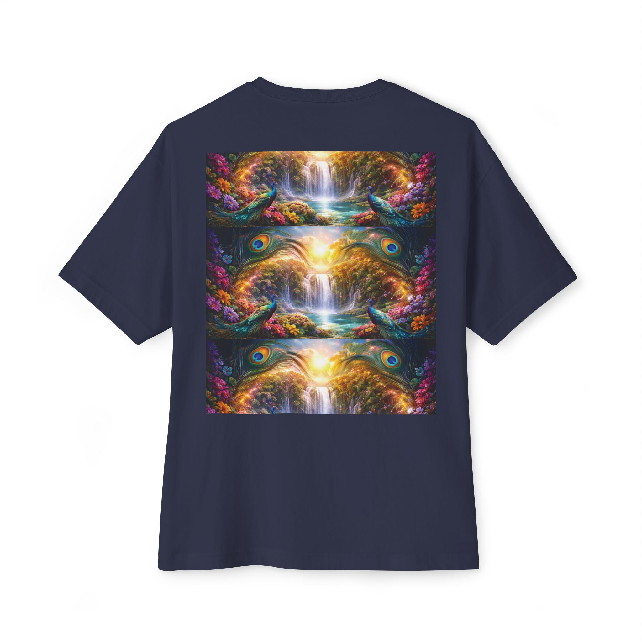 Peacock Waterfall T-Shirt
