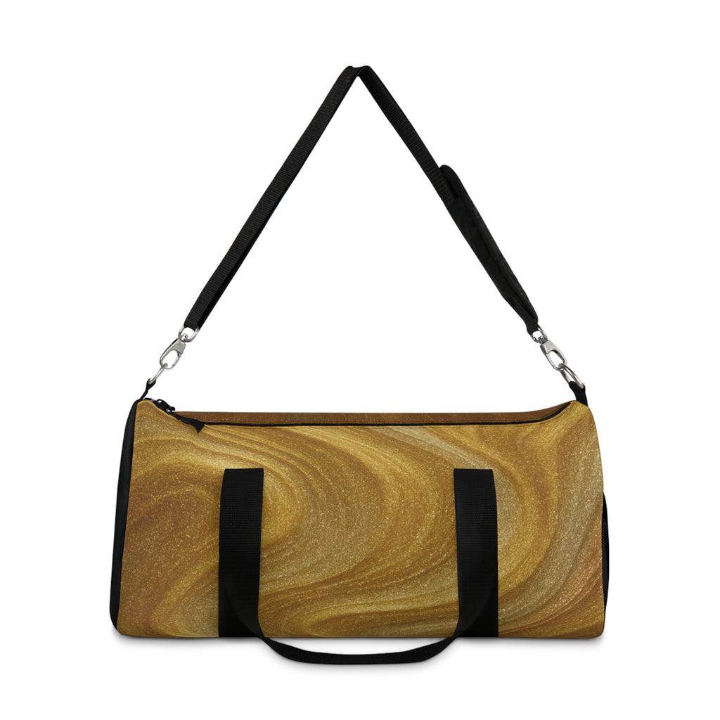 House of Anitraz's - Golden Marble Swirl Travel Bag