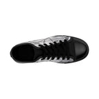House of Anitraz's - Silky Silver Geometric Sneakers