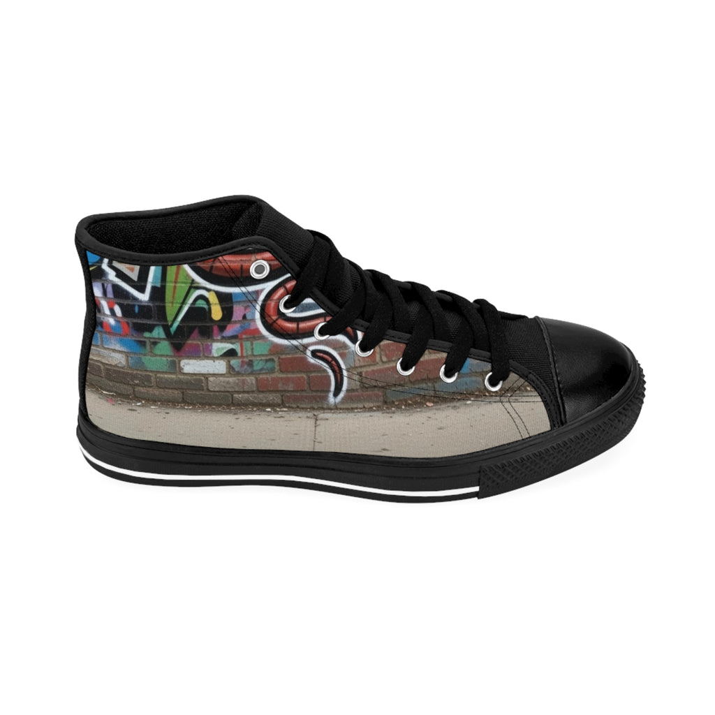 House of Anitraz's - Graffiti on the Brick Wall Sneakers