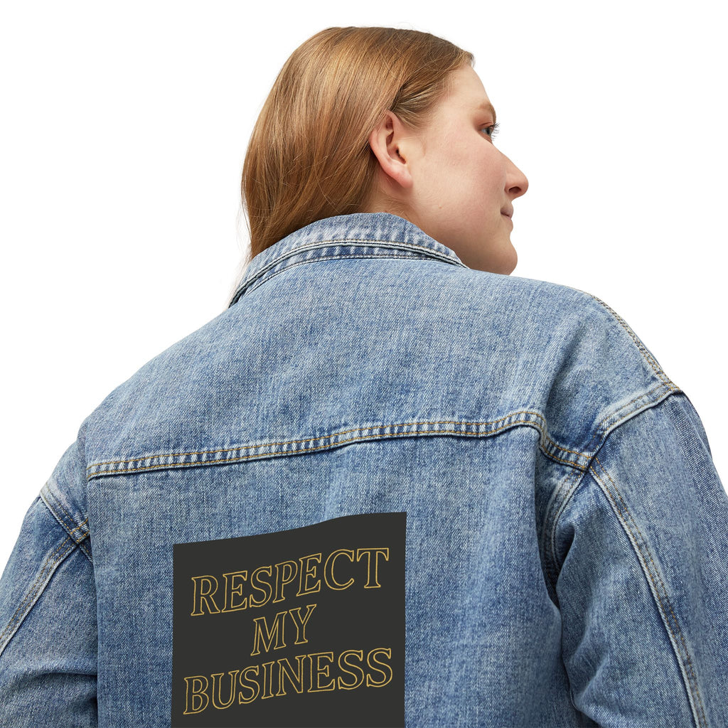 House of Anitraz's - 'Respect My Business' Denim Jacket