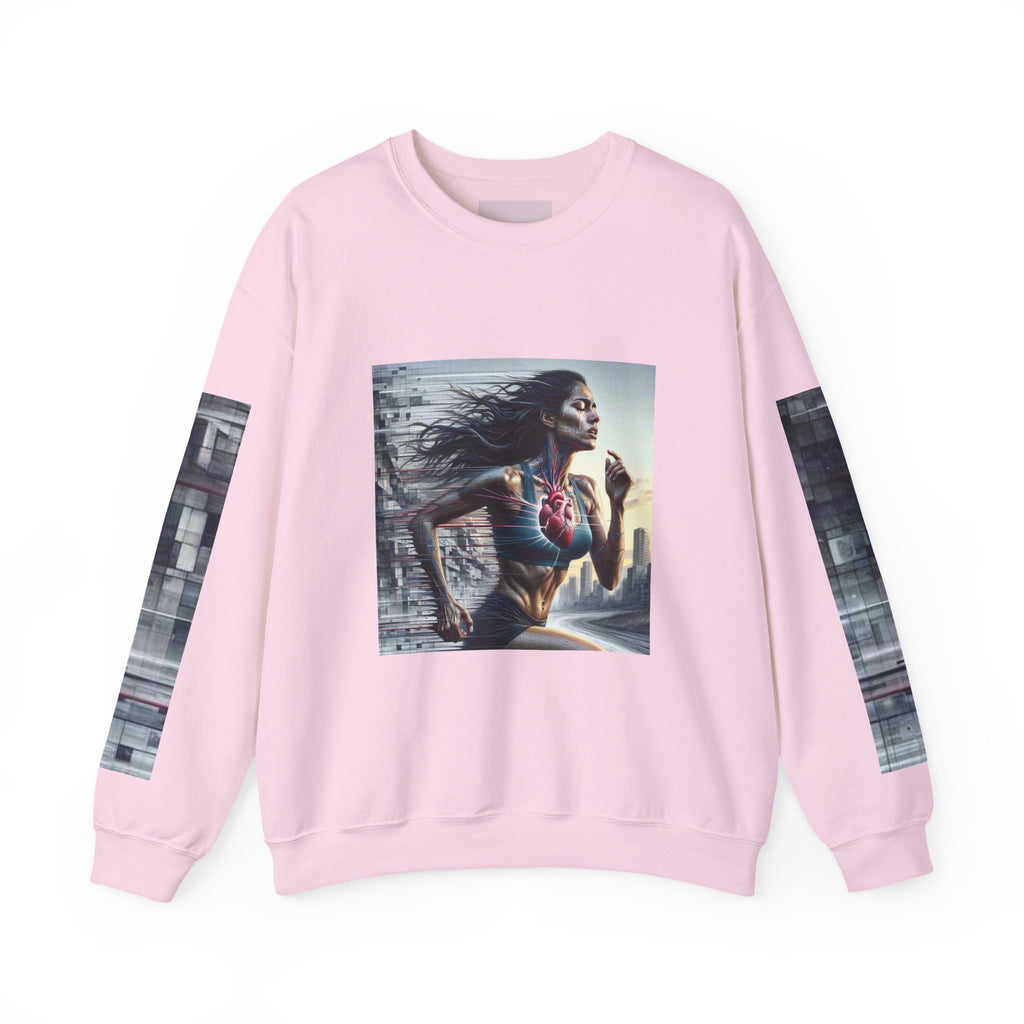 Motivational Runner Crewneck Sweatshirt