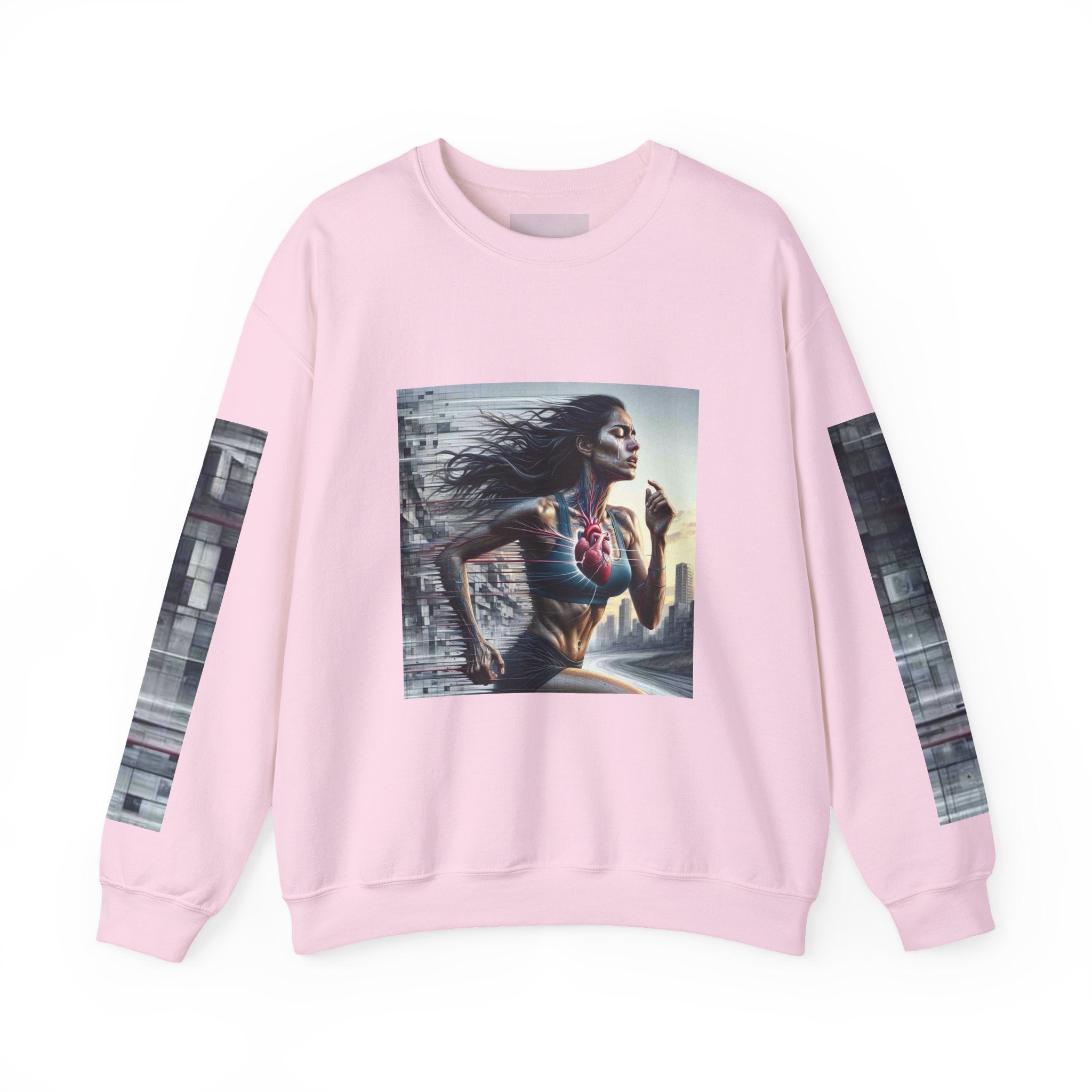 Motivational Runner Crewneck Sweatshirt