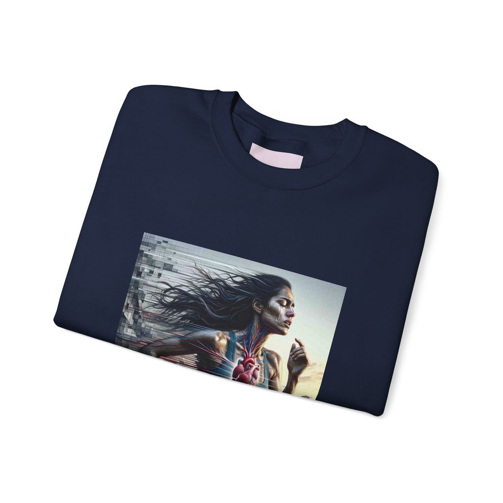 Motivational Runner Crewneck Sweatshirt