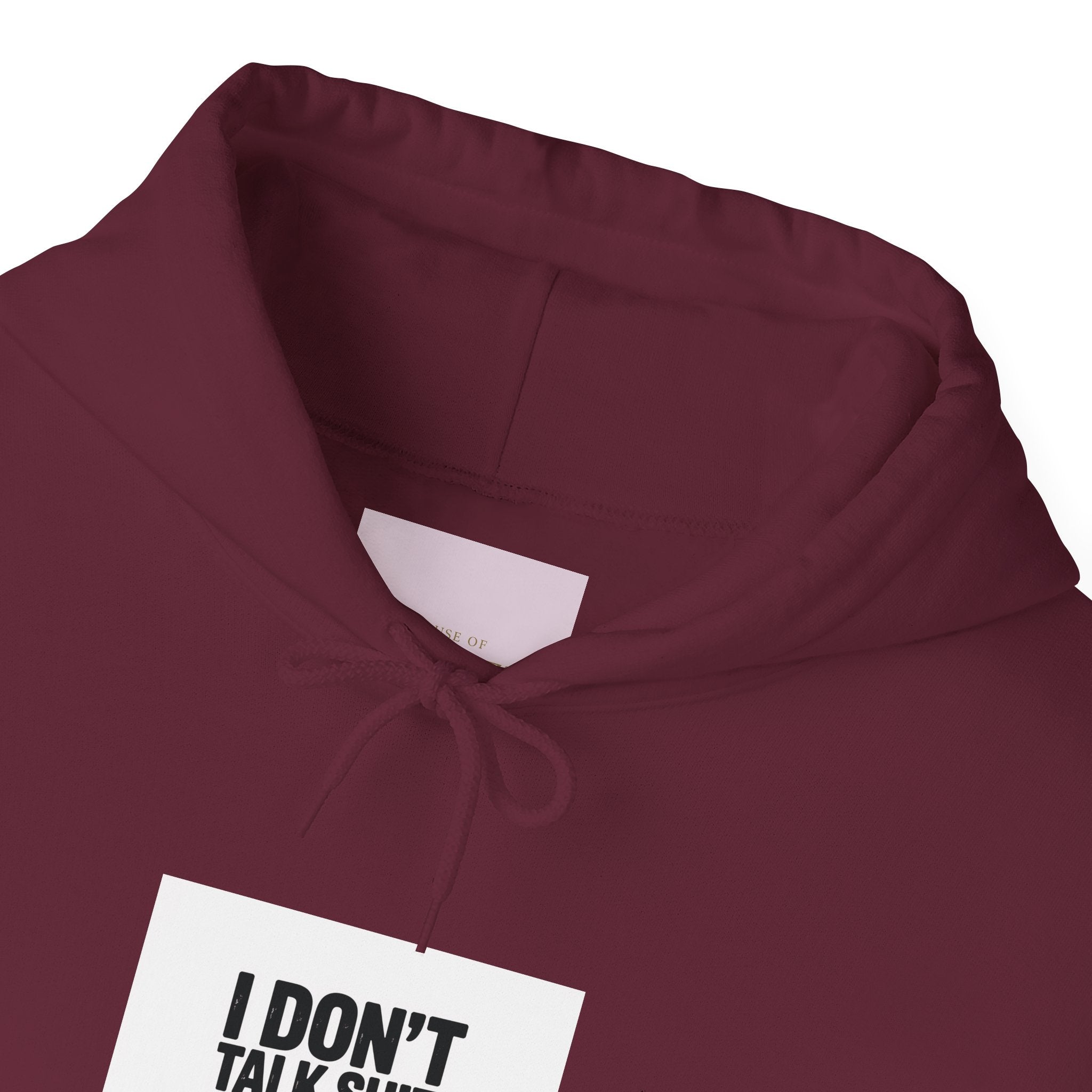 'I Don't Talk Shit, I Take Shits' Hoodie