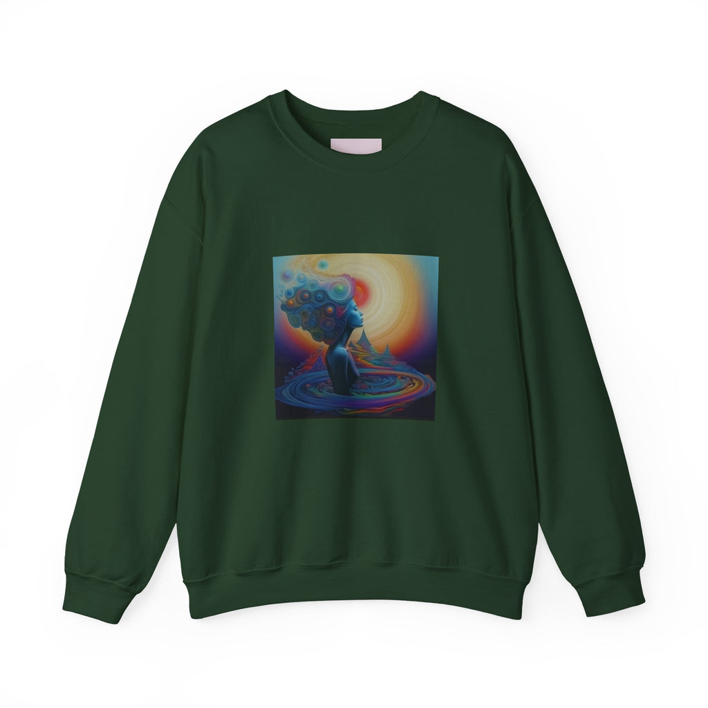 Focused Goddess Crewneck Sweatshirt
