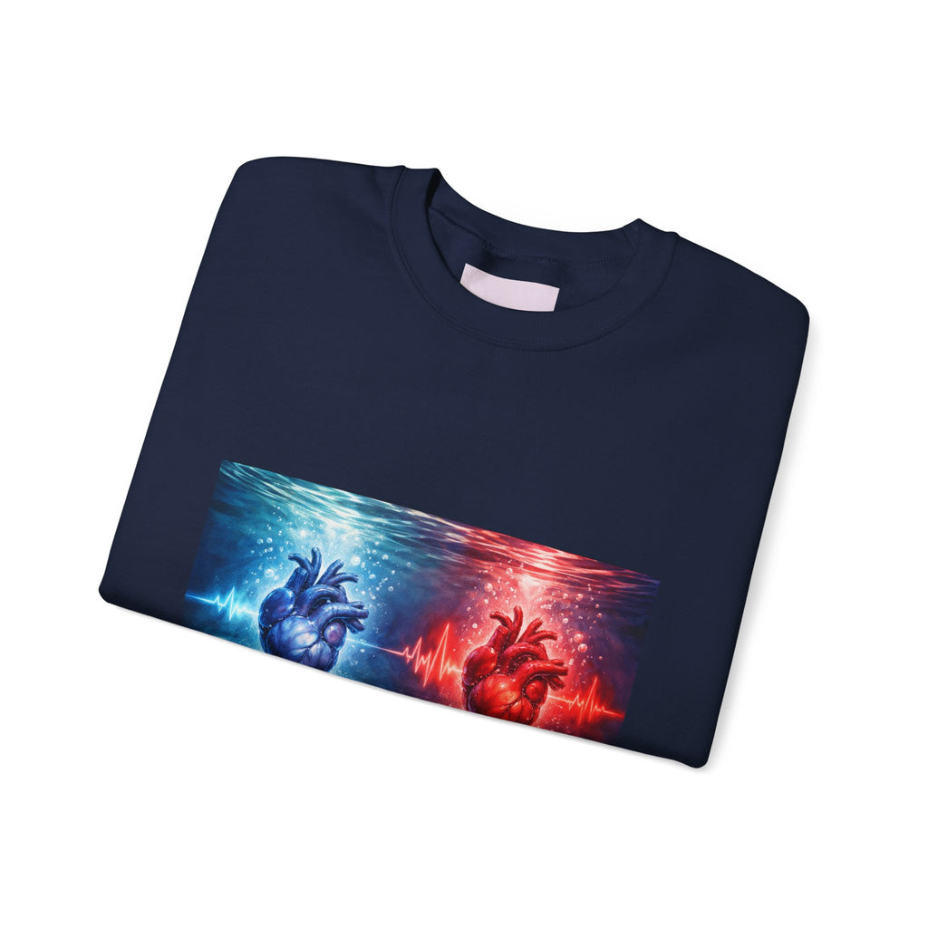 Heartbeat Copy Anatomy Crewneck Sweatshirt