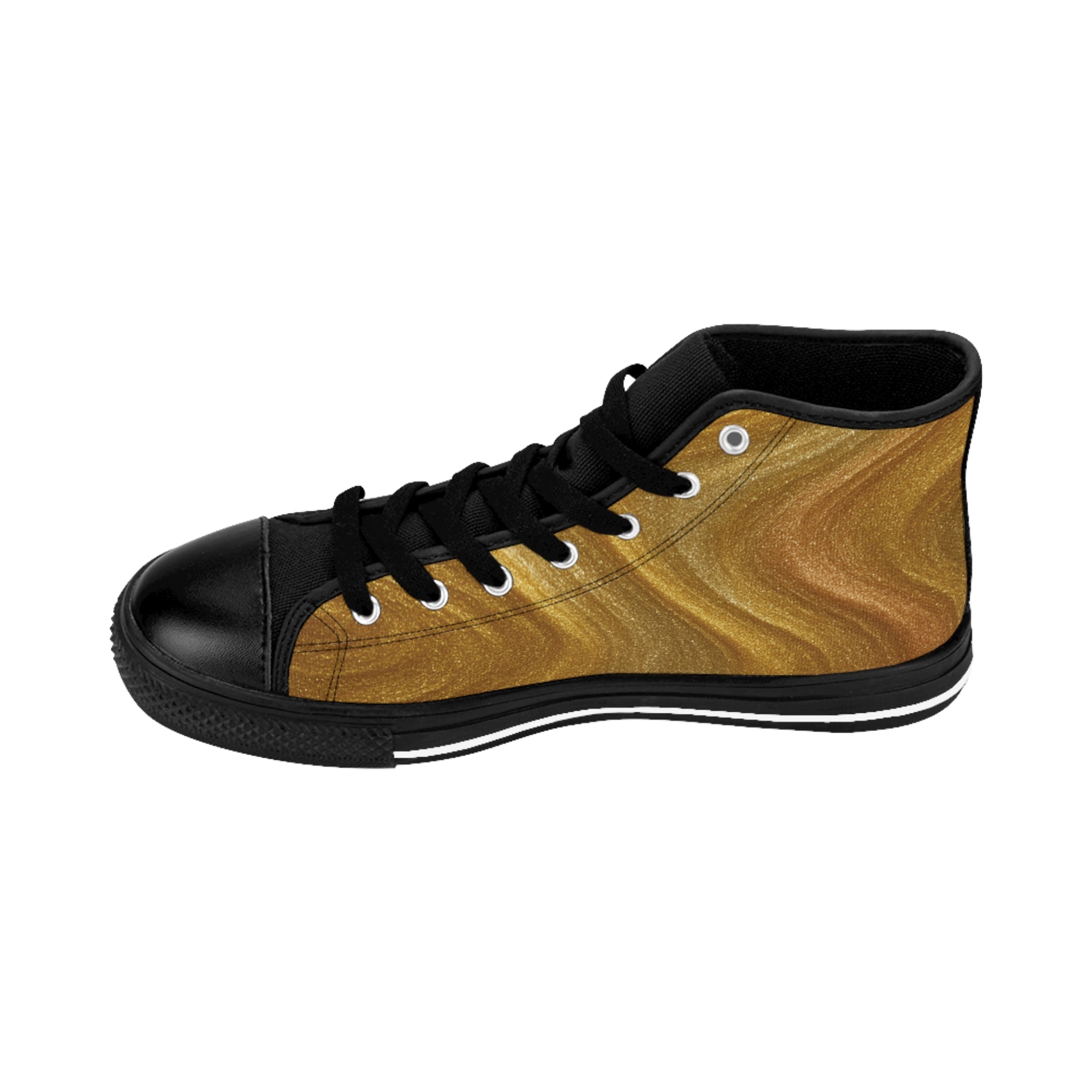 House of Anitraz's - Golden Marble Swirl Sneakers