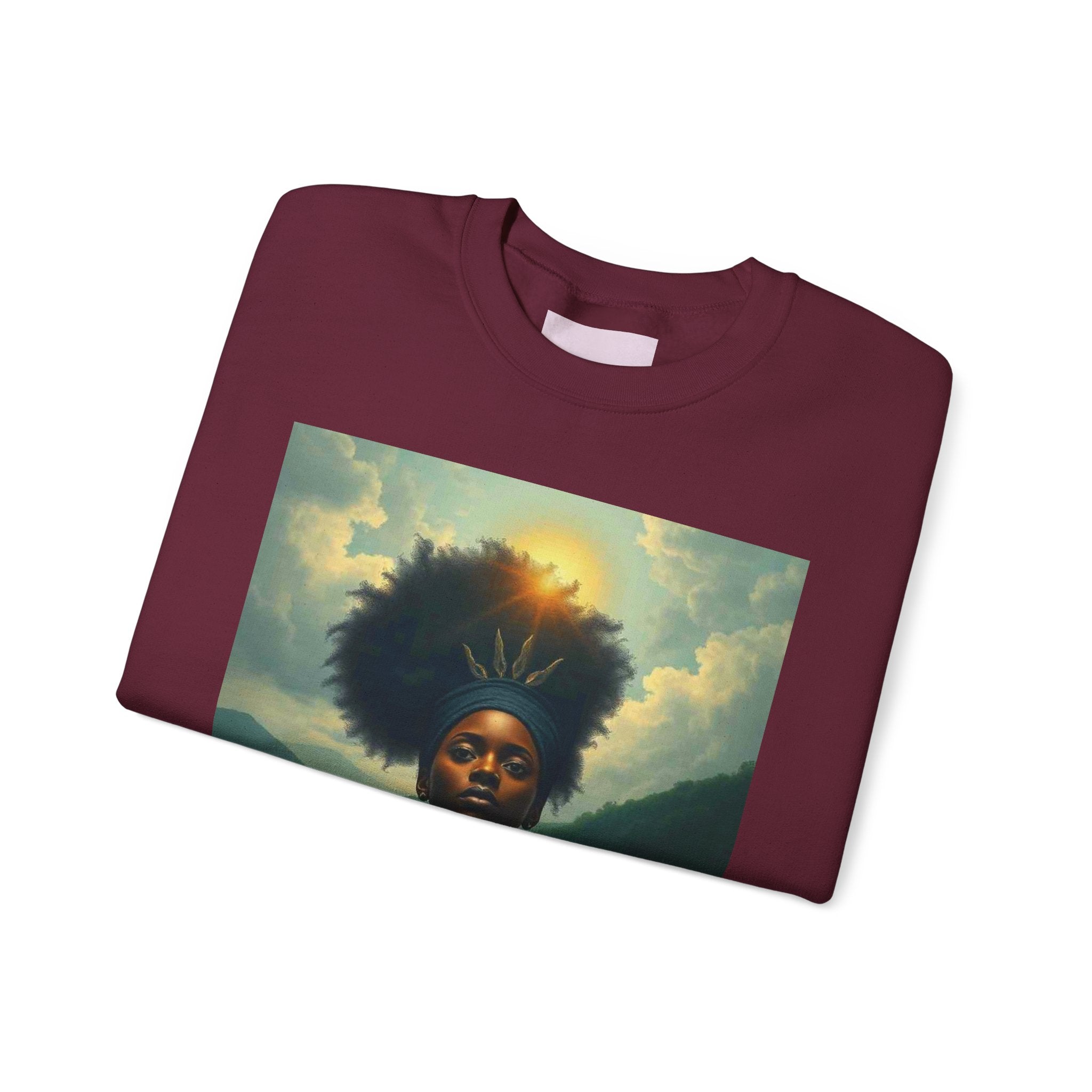 Afro Goddess Crewneck Sweatshirt