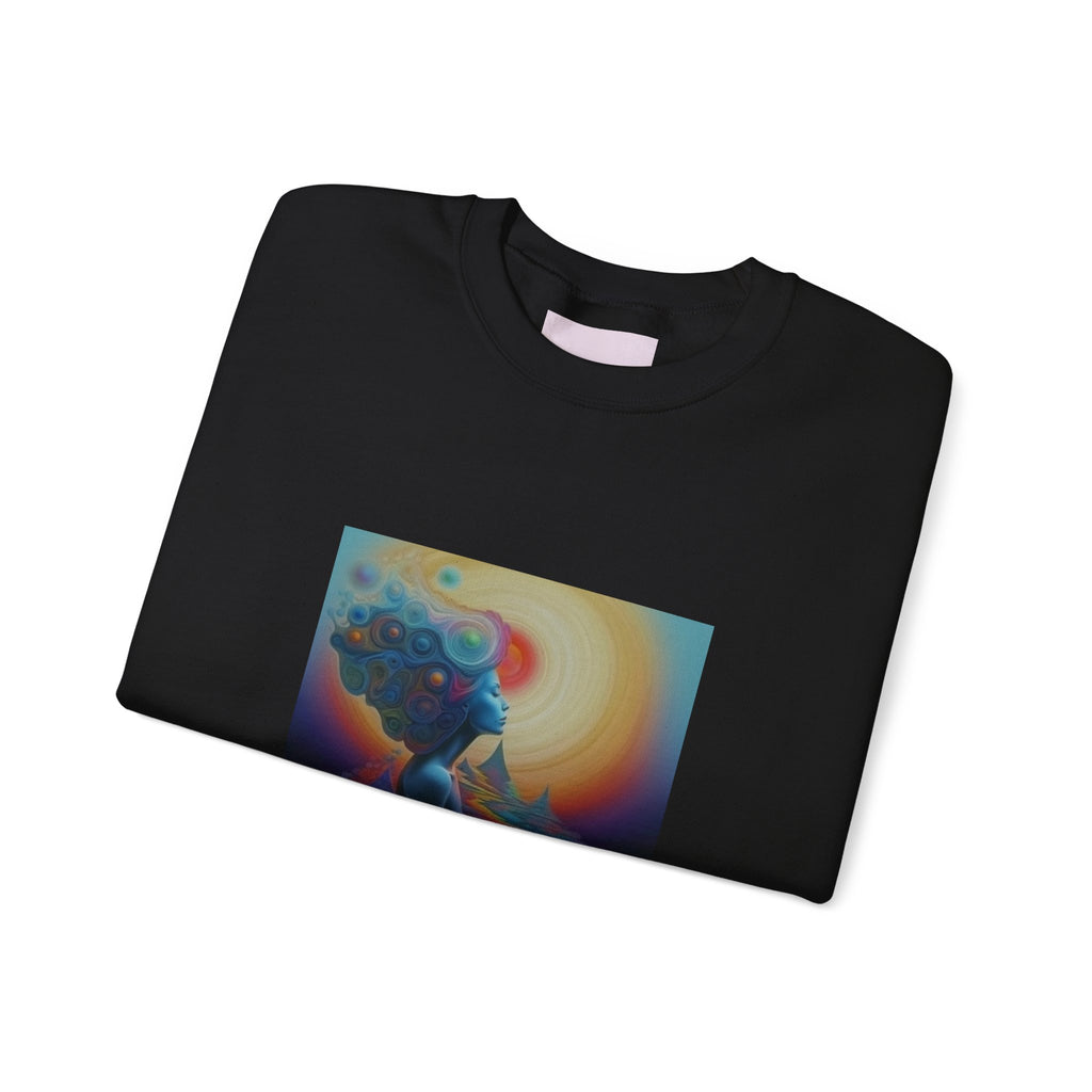 Focused Goddess Crewneck Sweatshirt