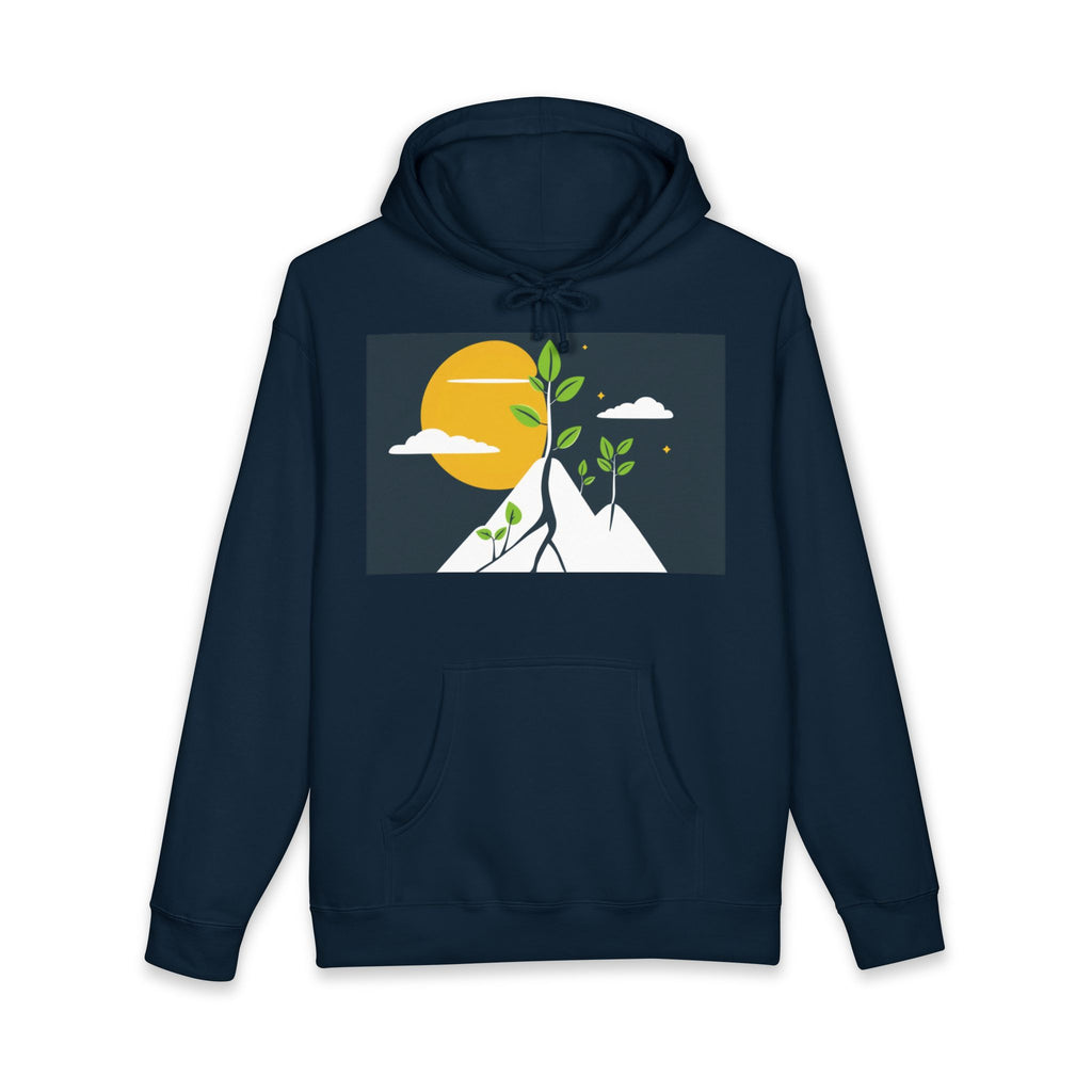 Green Tree & Mountain Hoodie
