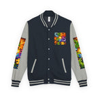 House of Anitraz's - Jigsaw Sunburst Heavyweight Letterman Jacket