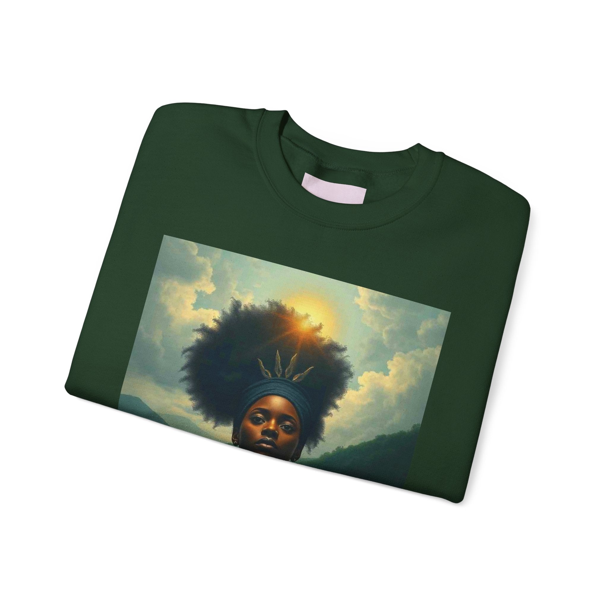Afro Goddess Crewneck Sweatshirt