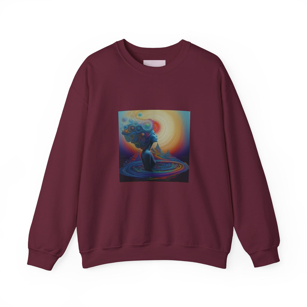Focused Goddess Crewneck Sweatshirt