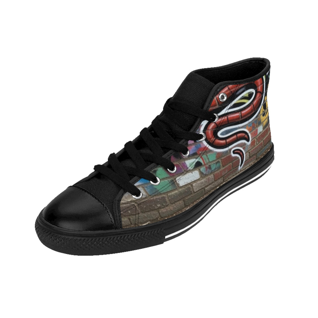 House of Anitraz's - Graffiti on the Brick Wall Sneakers