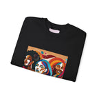 Women Faces Crewneck Sweatshirt