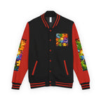 House of Anitraz's - Jigsaw Sunburst Heavyweight Letterman Jacket