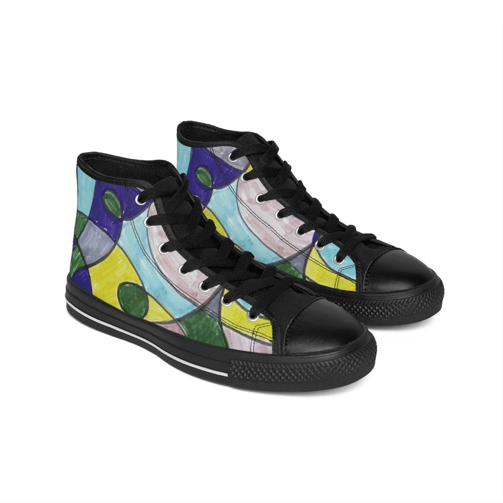 House of Anitraz's - Color Block Wave Sneakers