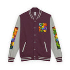 House of Anitraz's - Jigsaw Sunburst Heavyweight Letterman Jacket