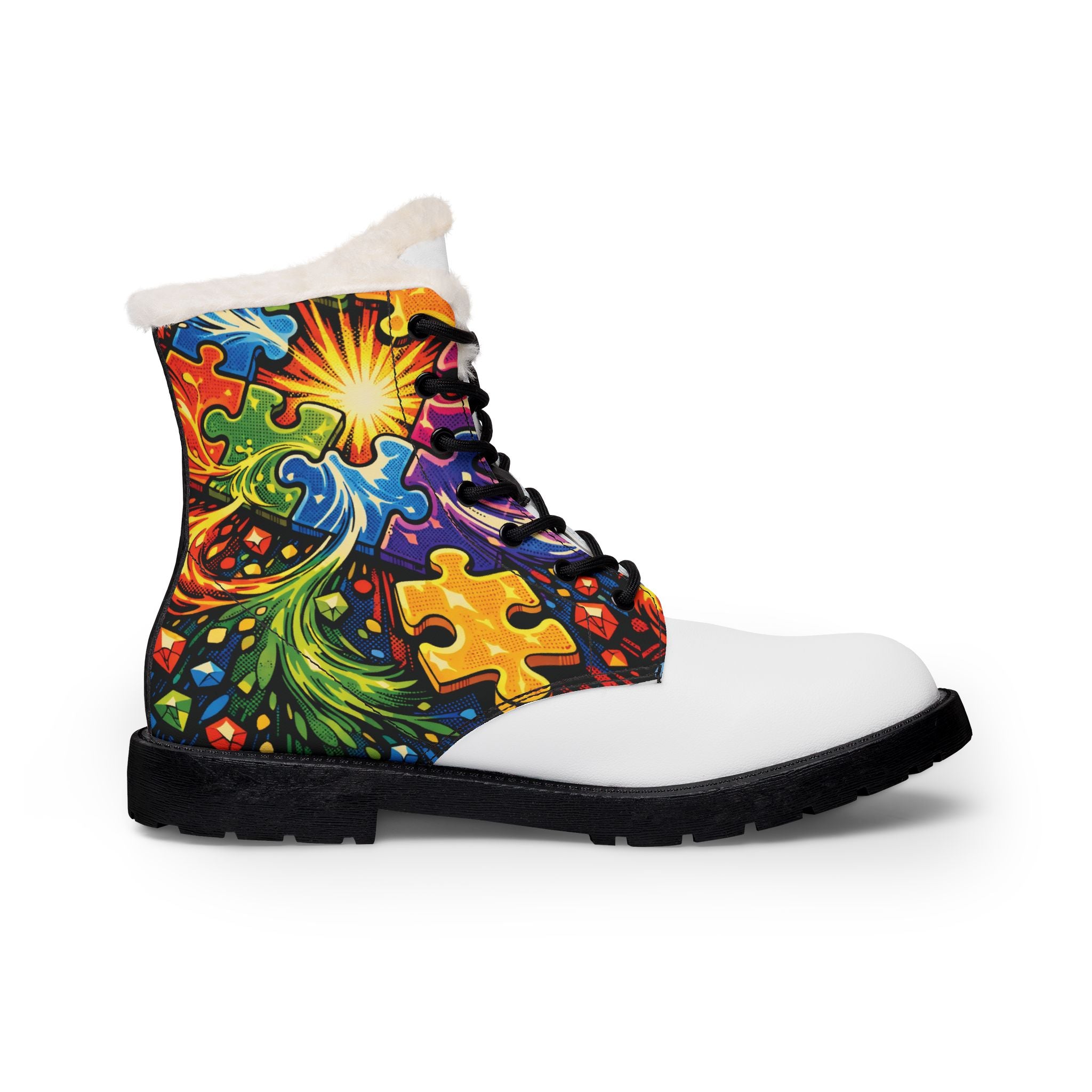House of Anitraz's - Puzzle Art Boots