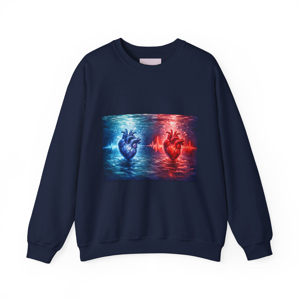 Heartbeat Copy Anatomy Crewneck Sweatshirt
