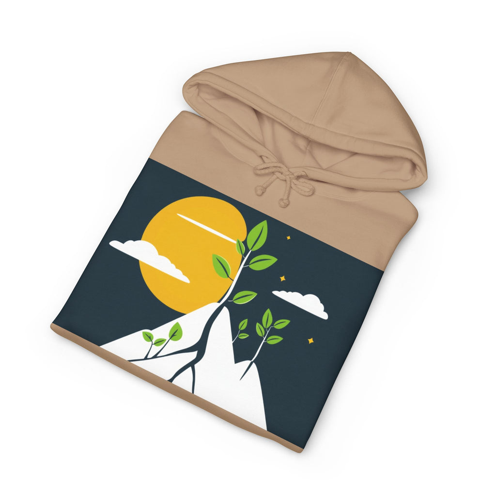 Green Tree & Mountain Hoodie