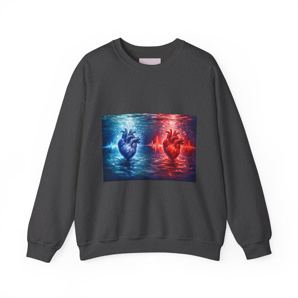 Heartbeat Copy Anatomy Crewneck Sweatshirt