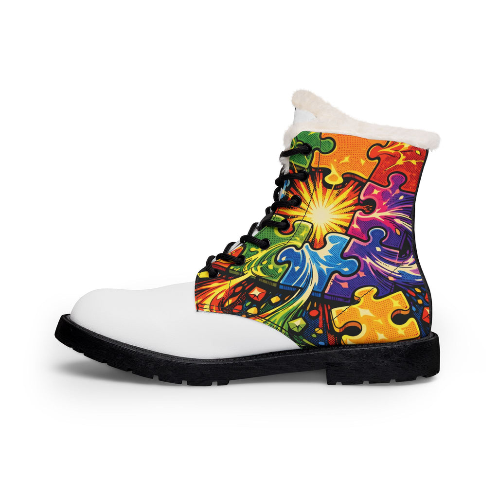 House of Anitraz's - Puzzle Art Boots