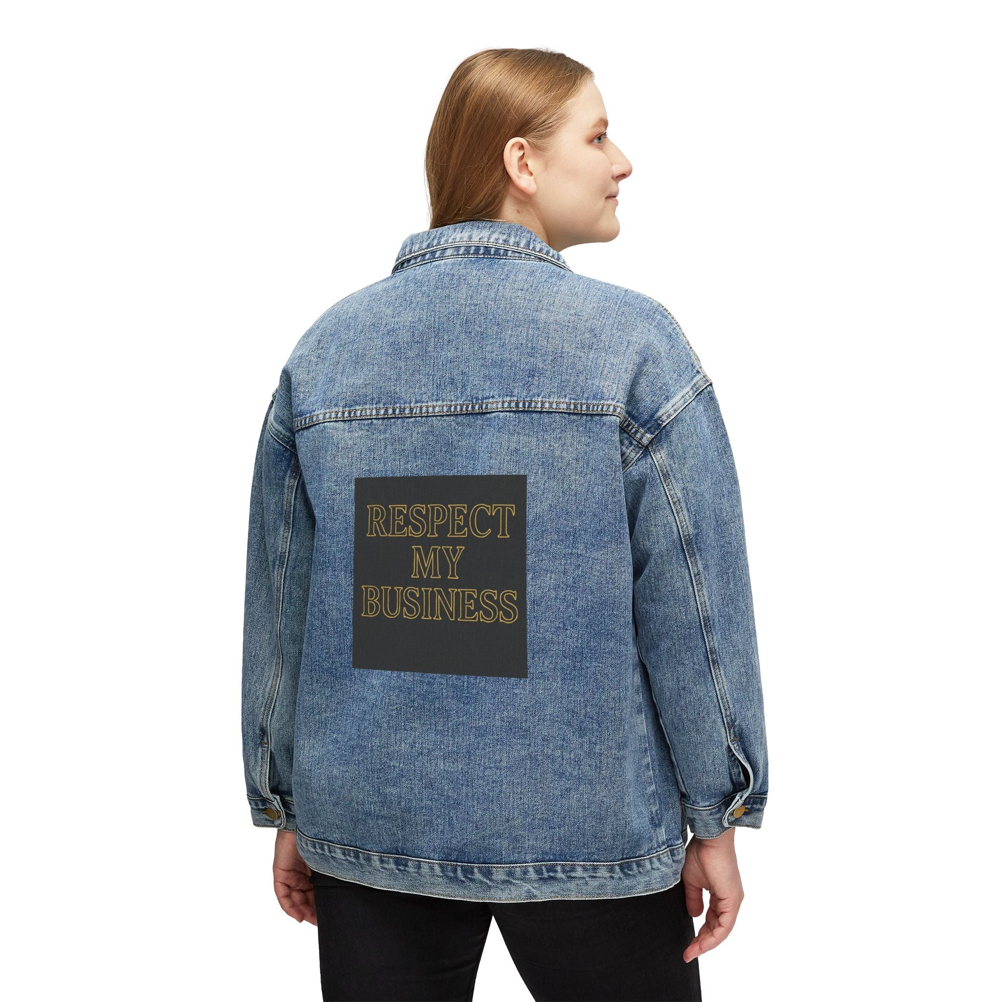 House of Anitraz's - 'Respect My Business' Denim Jacket