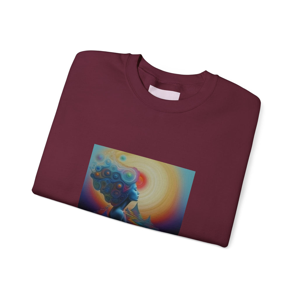 Focused Goddess Crewneck Sweatshirt
