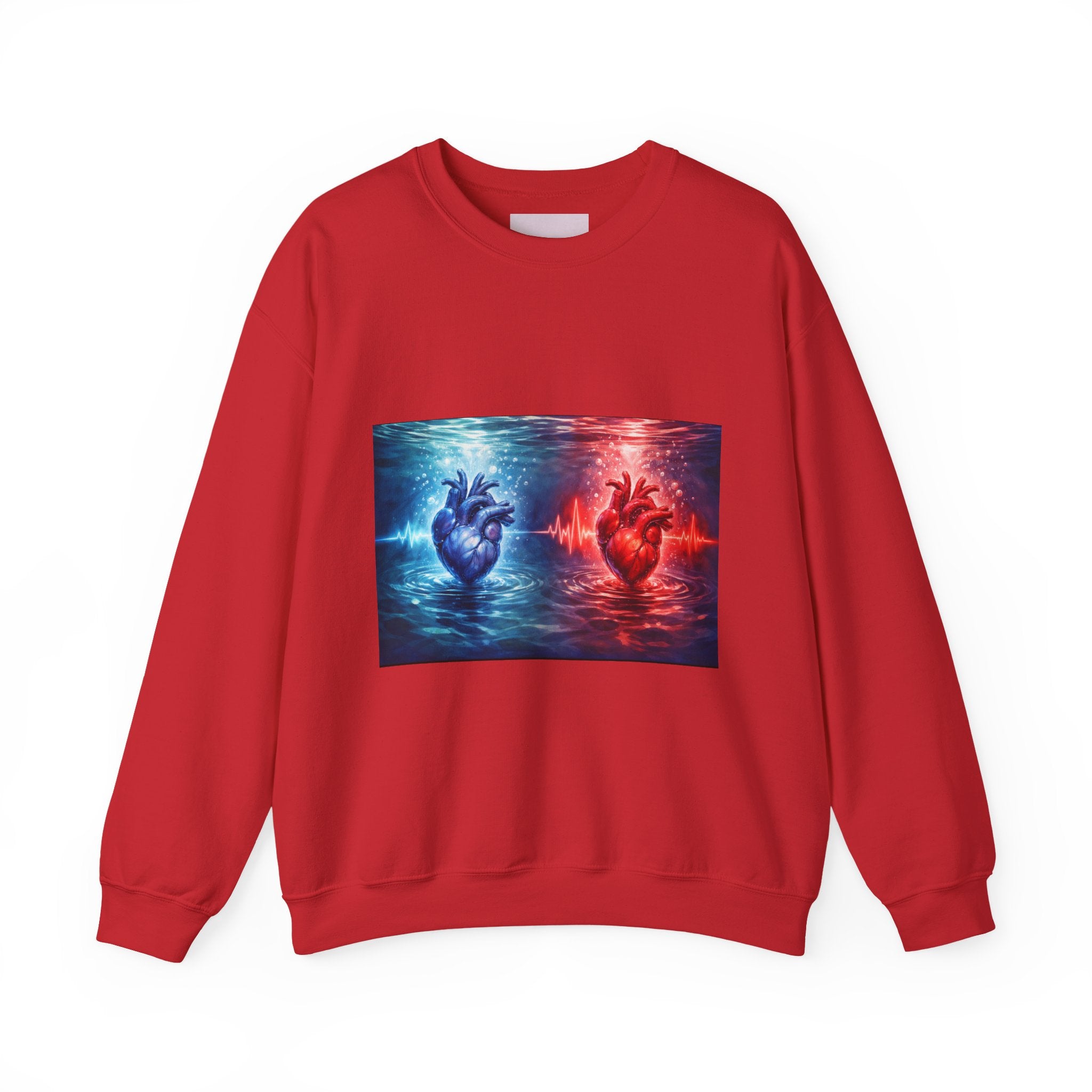 Heartbeat Copy Anatomy Crewneck Sweatshirt